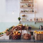 Fruit juice bar counter